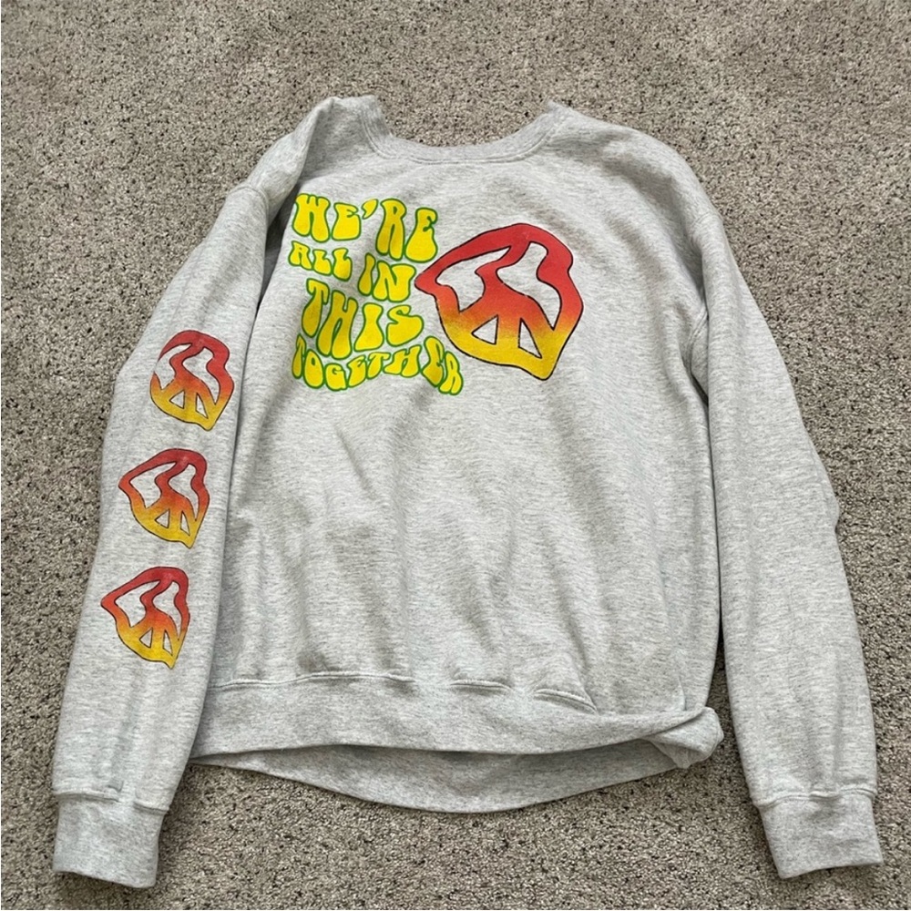 "We're all in this together" Urban Outfitters Graphic Crewneck